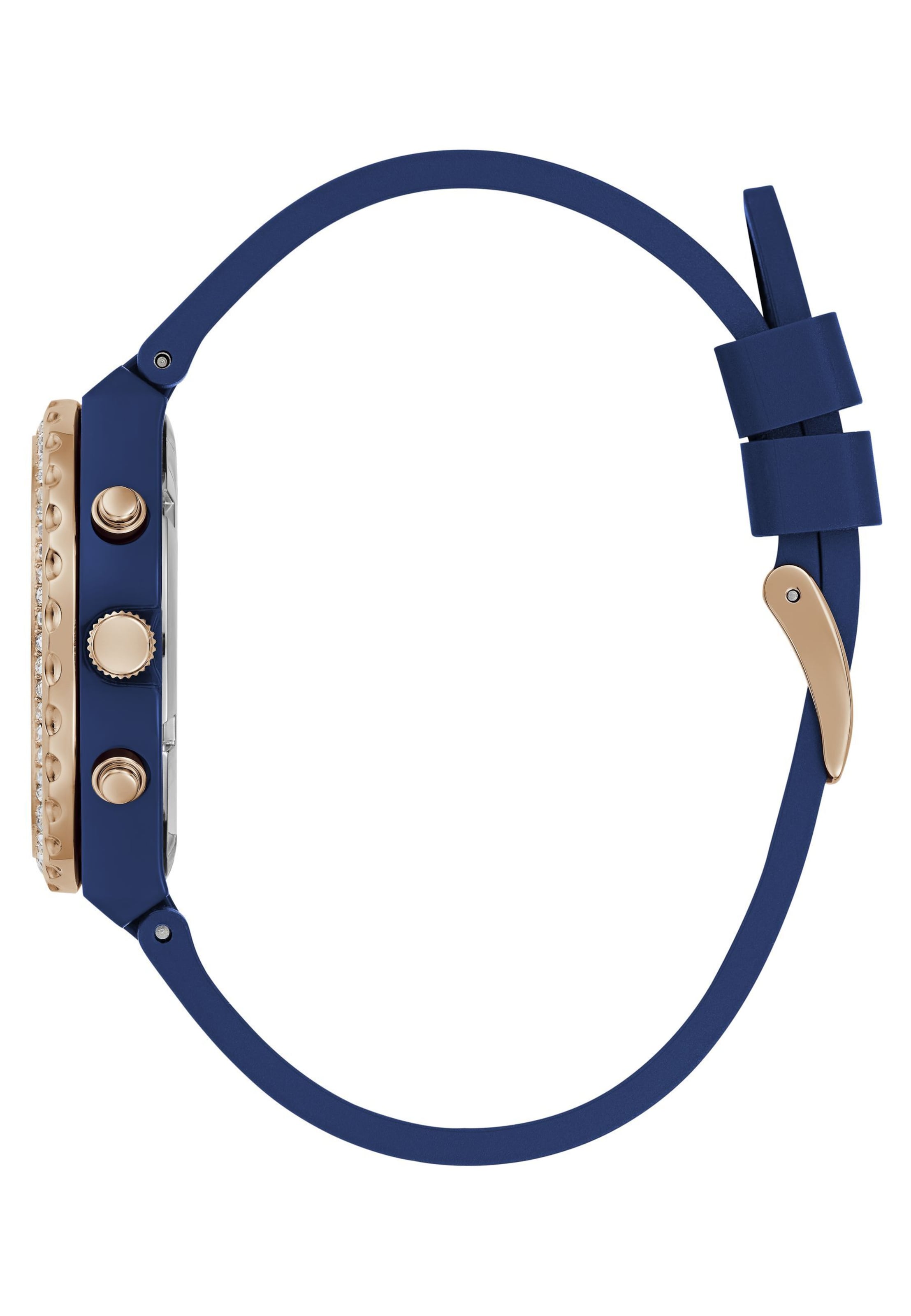 GUESS Analoog horloge ' DIANA ' in Blauw