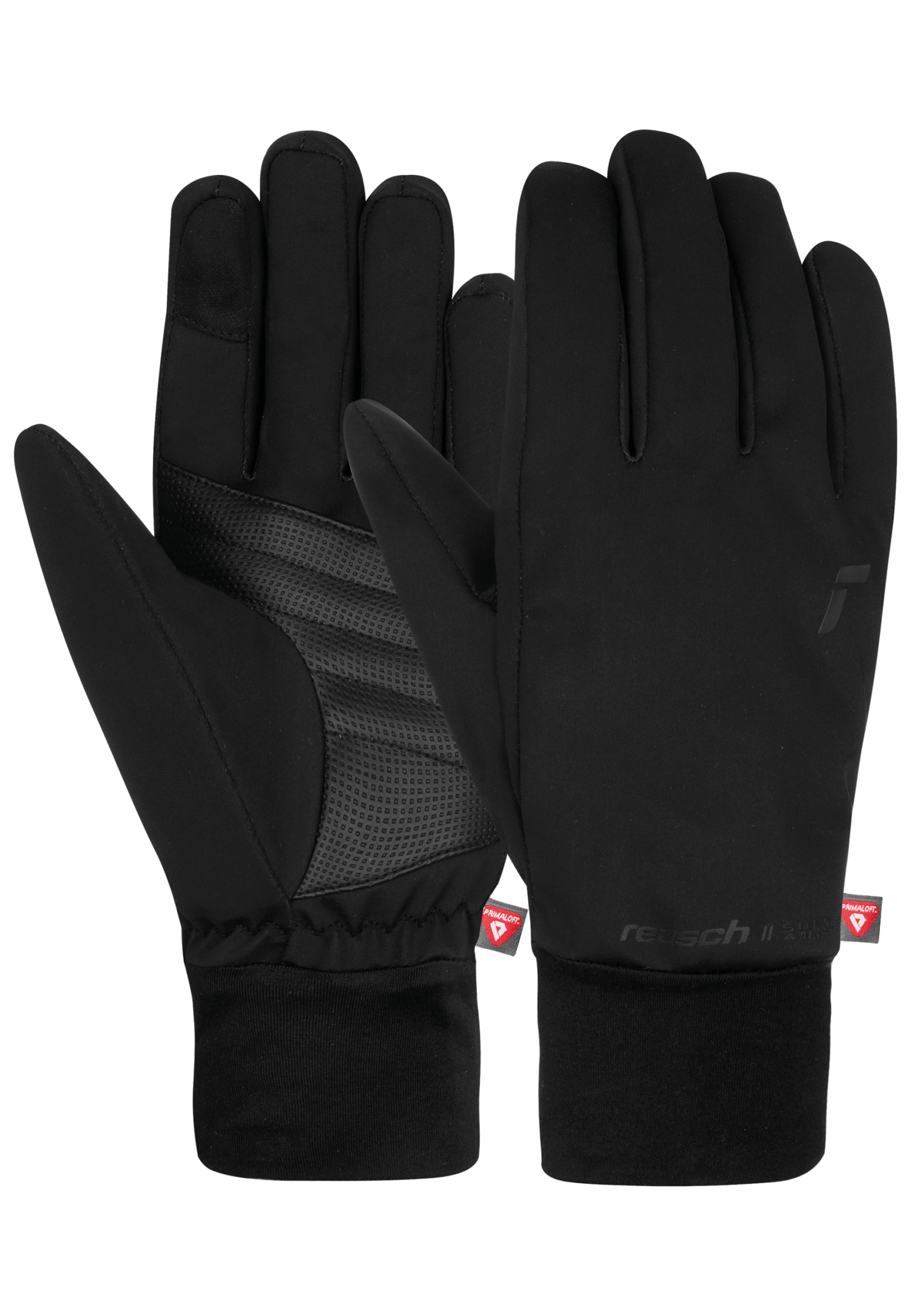REUSCH Fingerhandschuhe 'Walk STORMBLOXX™ TOUCH-TEC' in Schwarz: Vorderseite