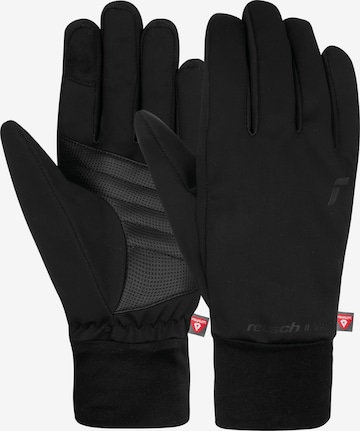 REUSCH Fingerhandschuhe 'Walk STORMBLOXX™ TOUCH-TEC' in Schwarz: Vorderseite