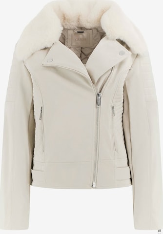 GUESS Between-Season Jacket in White: front