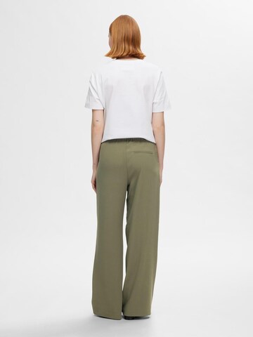 SELECTED FEMME - Loosefit Pantalón 'SLFTinni' en verde
