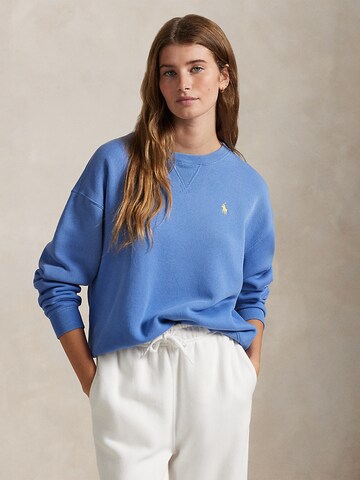 Polo Ralph Lauren Bluzka sportowa w kolorze niebieski: przód