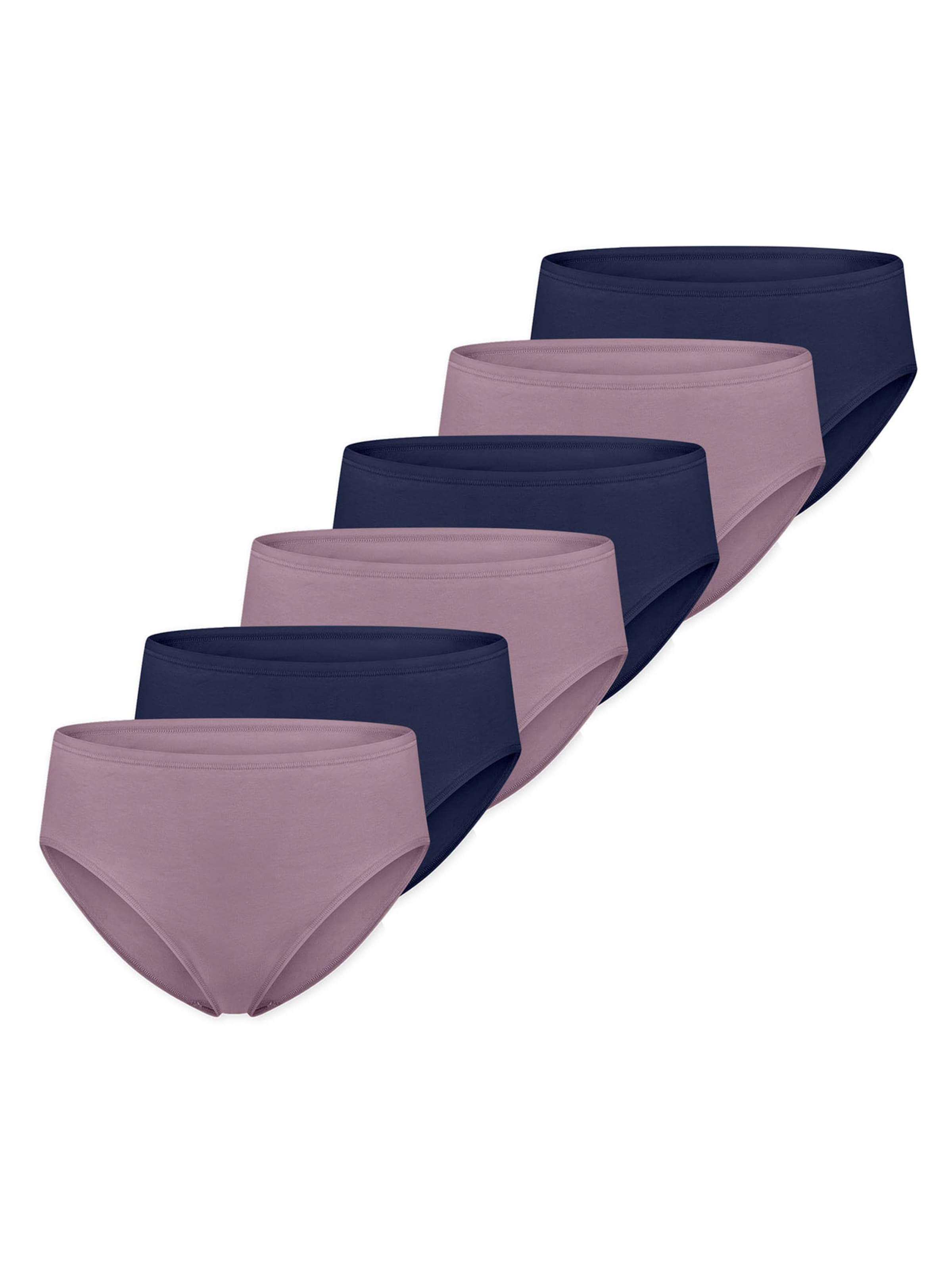 Slip ' Cotton Essentials ' SCHIESSER en bleu : devant