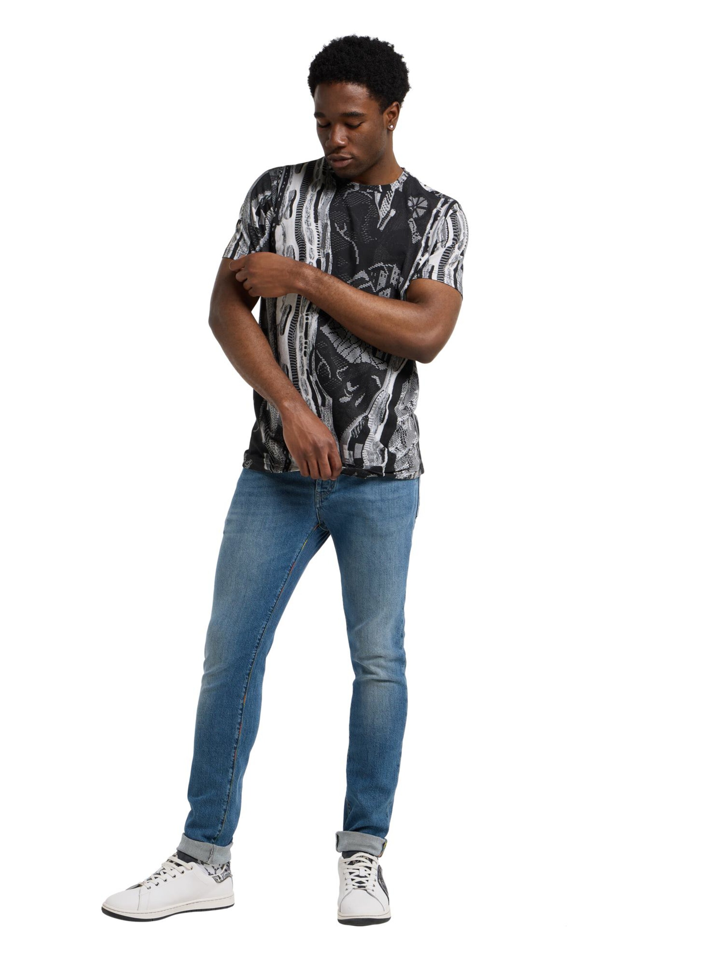 Carlo Colucci Shirt 'Einhaeuserer' in Zwart