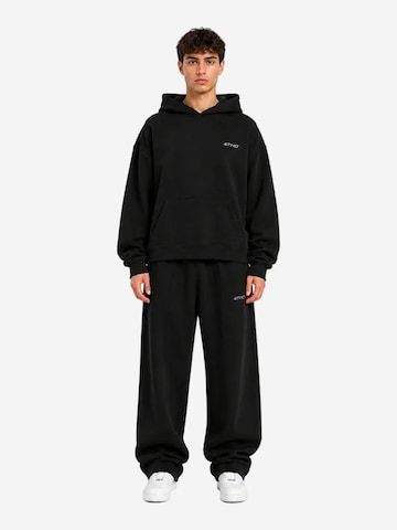 Loosefit Pantalon de sport 'Sweatpant - Black' 4thD en noir