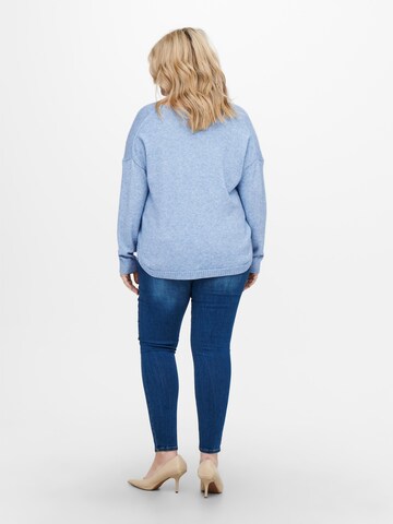 ONLY Carmakoma Sweater 'Margareta' in Blue