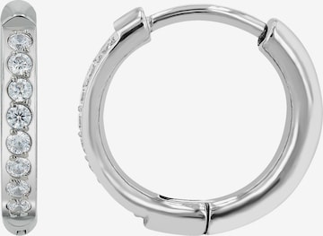 Akzent Earrings 'Una, langlebig' in Silver: front