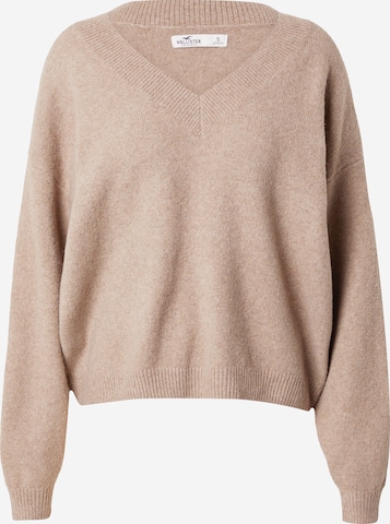 HOLLISTER Tröja i beige: framsida