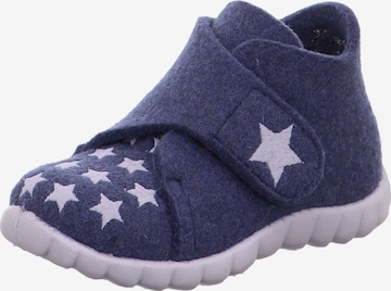 SUPERFIT Slipper 'Happy' in Blue: front