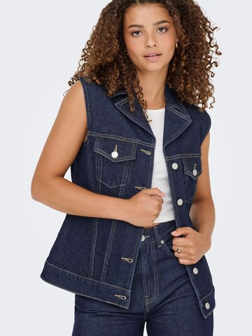 Gilet 'ONLJoana' ONLY en bleu