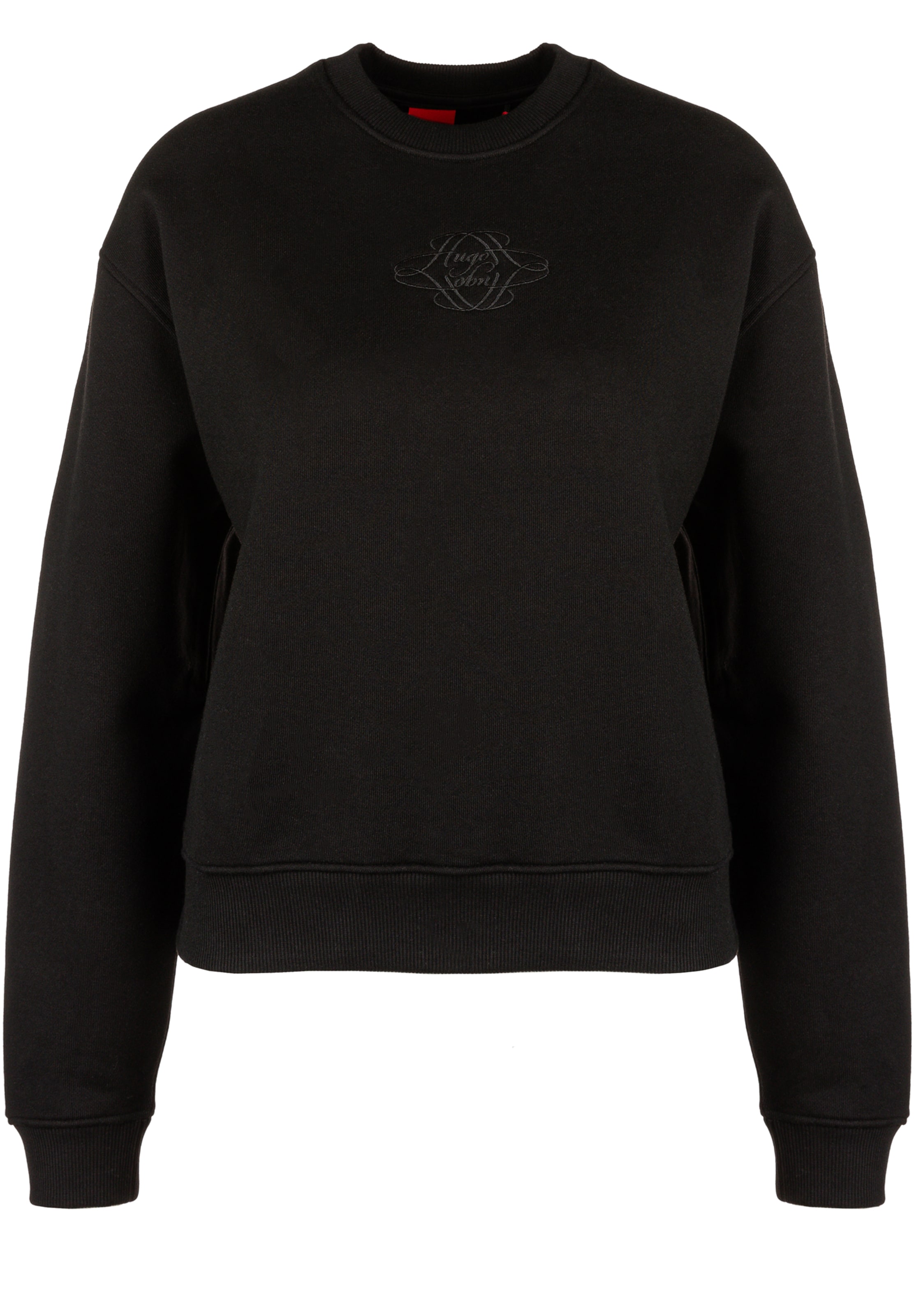 HUGO Sweatshirt 'Daxandria' in Schwarz: Vorderseite