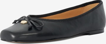 Ballerines Dune LONDON en noir : devant