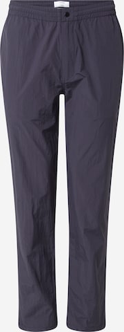 DAN FOX APPAREL Tapered Pants 'Ege' in Black: front