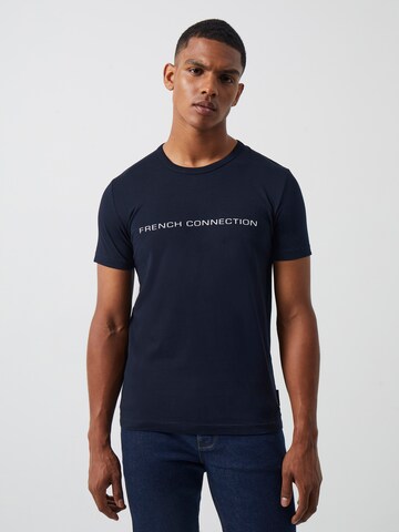 FRENCH CONNECTION T-shirt i blå: framsida