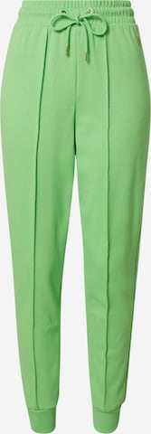 River Island Tapered Pants in Green: front
