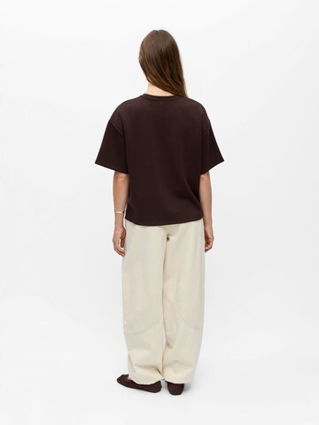OBJECT T-Shirt in Braun
