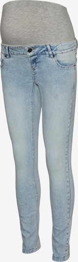 MAMALICIOUS Jeans 'Ina' in de kleur Lichtblauw / Grijs gemêleerd, Productweergave