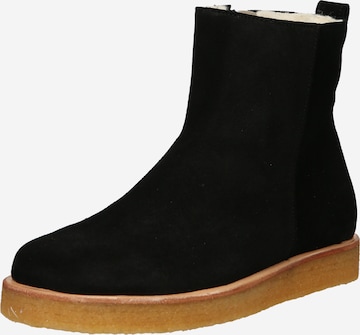 Bottines ANGULUS en noir : devant