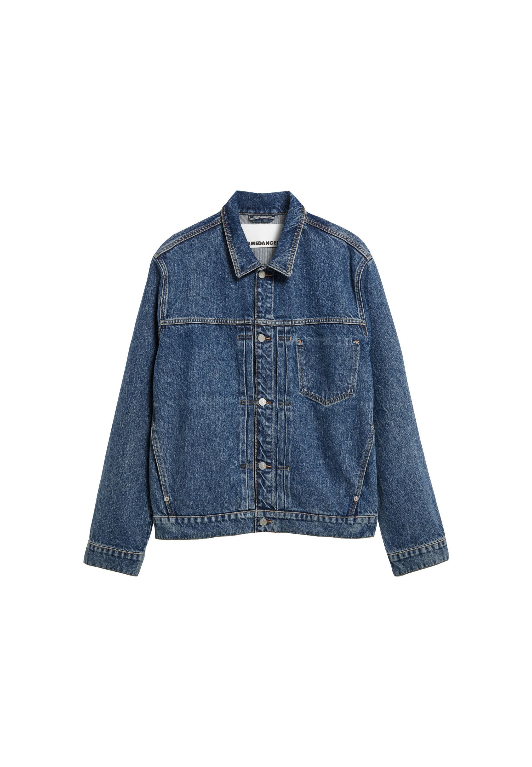 ARMEDANGELS Tussenjas in Blauw: voorkant