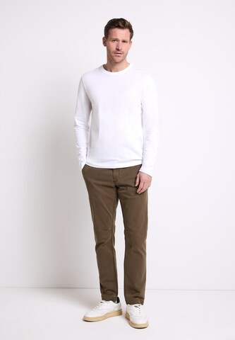 Street One MEN Regular Chino Pants in Brown