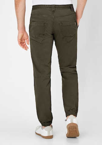 REDPOINT Regular Chinohose in Grün