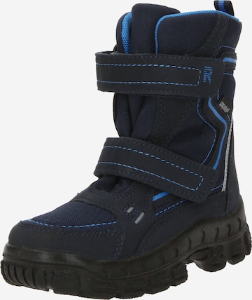 Bottes RICHTER en bleu : devant