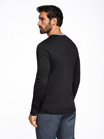 Ombre Shirt‌‌‌‌‌‌‌ in Schwarz