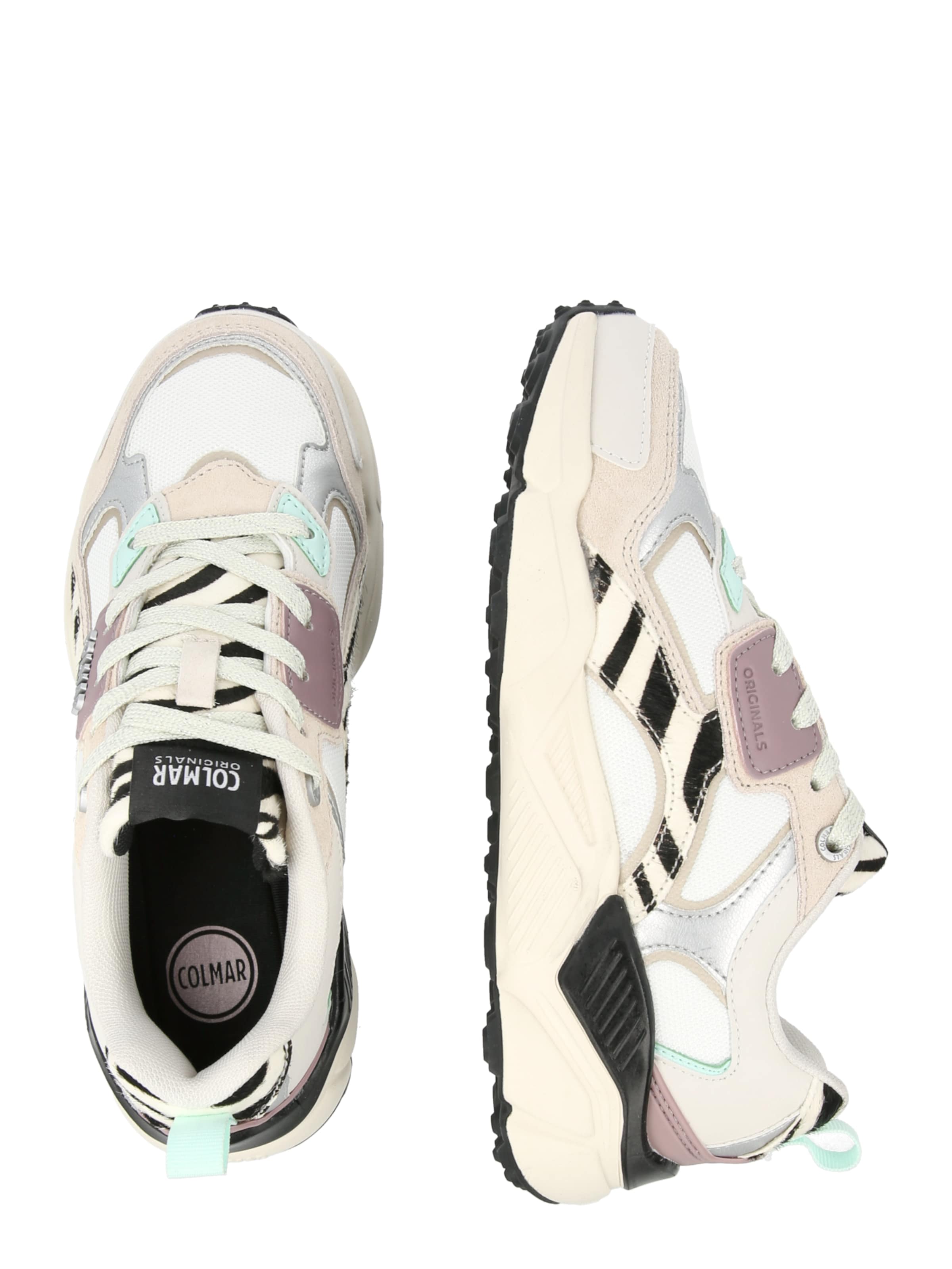 Colmar Matalavartiset tennarit 'GARNER ZOE' värissä valkoinen