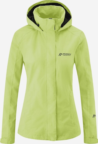 Maier Sports Outdoor Jacket 'Nastum' in Green: front