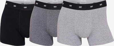 CR7 - Cristiano Ronaldo Boxershort in grau / hellgrau / schwarz / weiß, Produktansicht