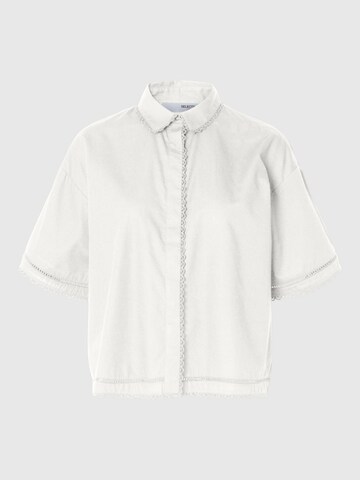 SELECTED FEMME Bluse i hvid: forside