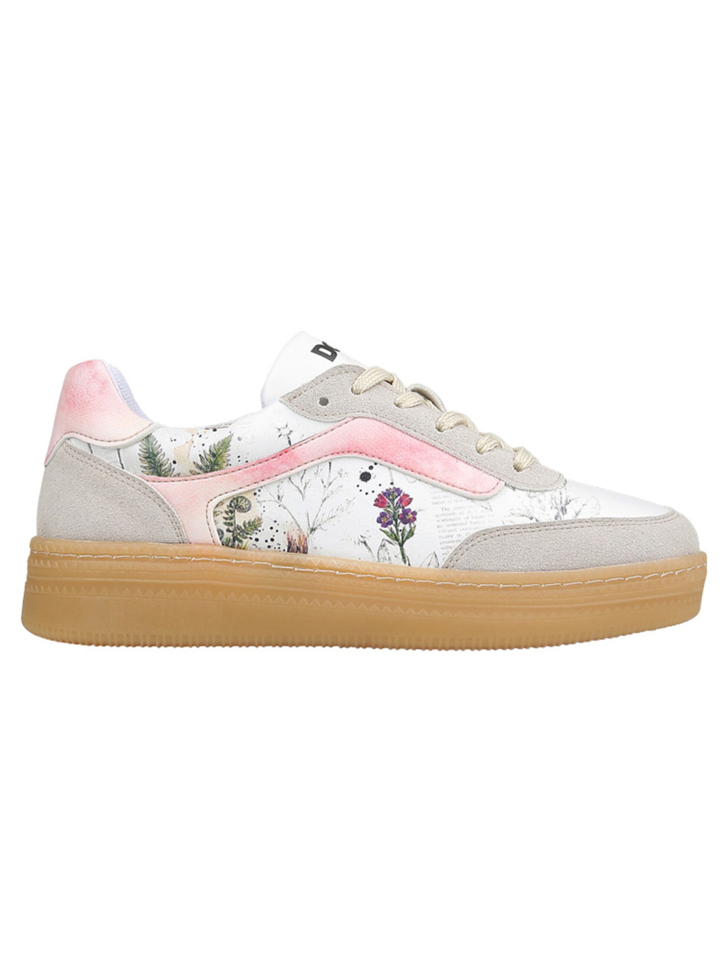 DOGO Sneakers 'DOGO Monet Sneaker - Botanical Notes' in White