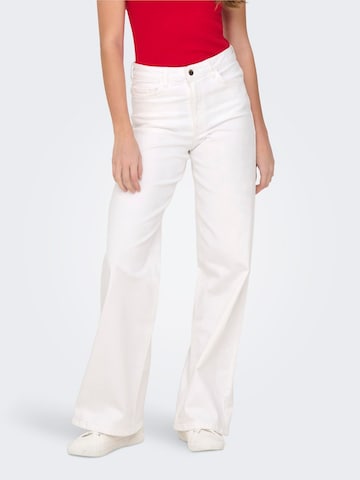 Wide leg Jeans 'JDYFelina-Fina' di JDY in bianco: frontale
