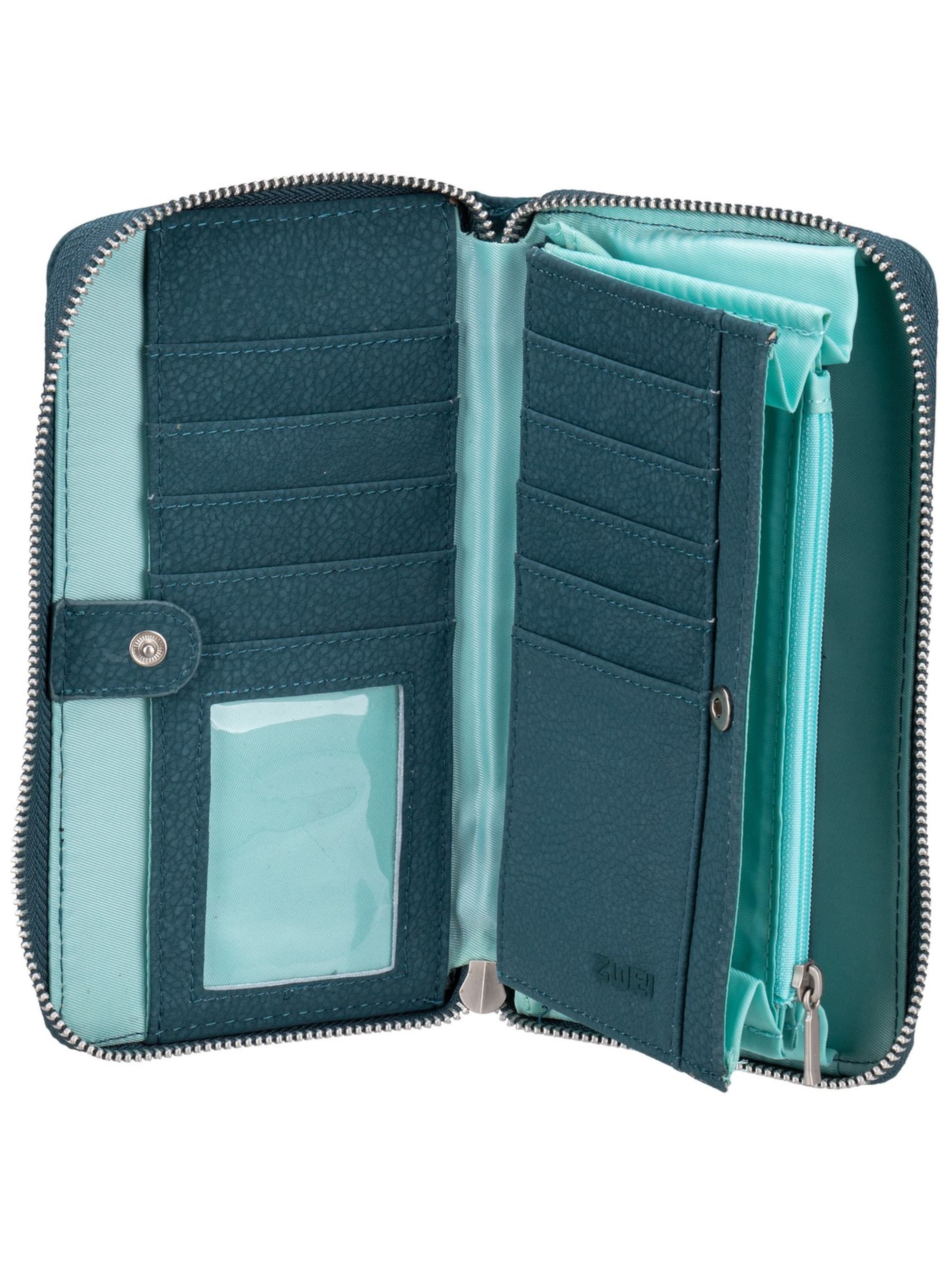 ZWEI Portemonnee 'Mademoiselle M' in Blauw