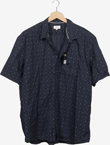 s.Oliver Hemd 5XL in Blau: Vorderseite