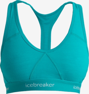 ICEBREAKER - Soutien de desporto 'Sprite' em azul: frente