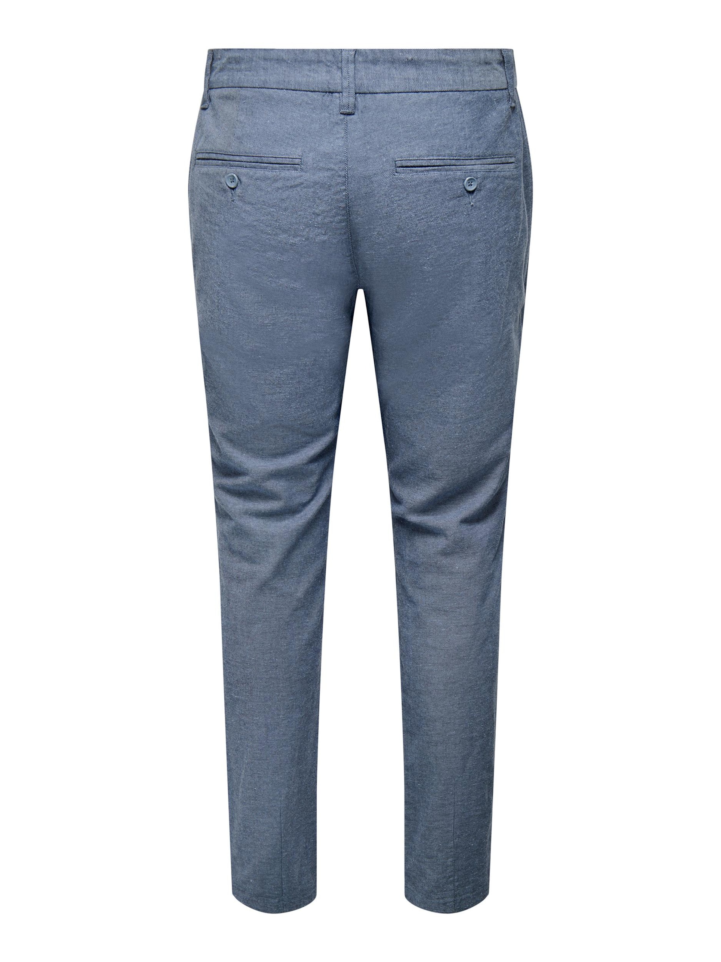 regular Pantaloni chino 'MARK' di Only & Sons in blu