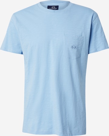 La Martina Koszulka w kolorze niebieski: przód