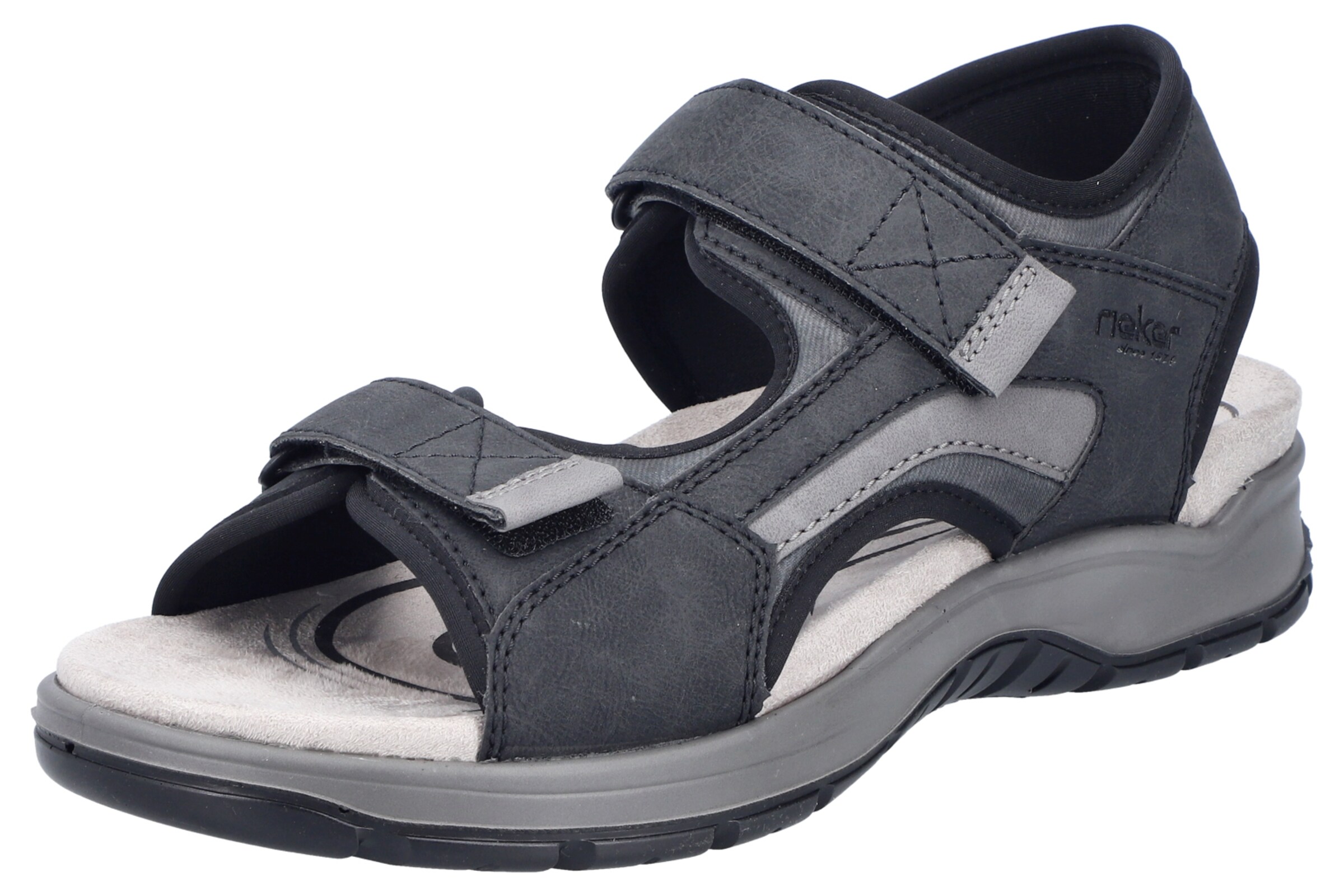 Rieker Trekkingsandalen '26952' in Schwarz: Vorderseite