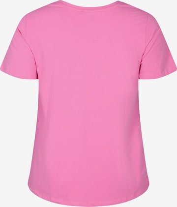 Zizzi Majica | roza barva