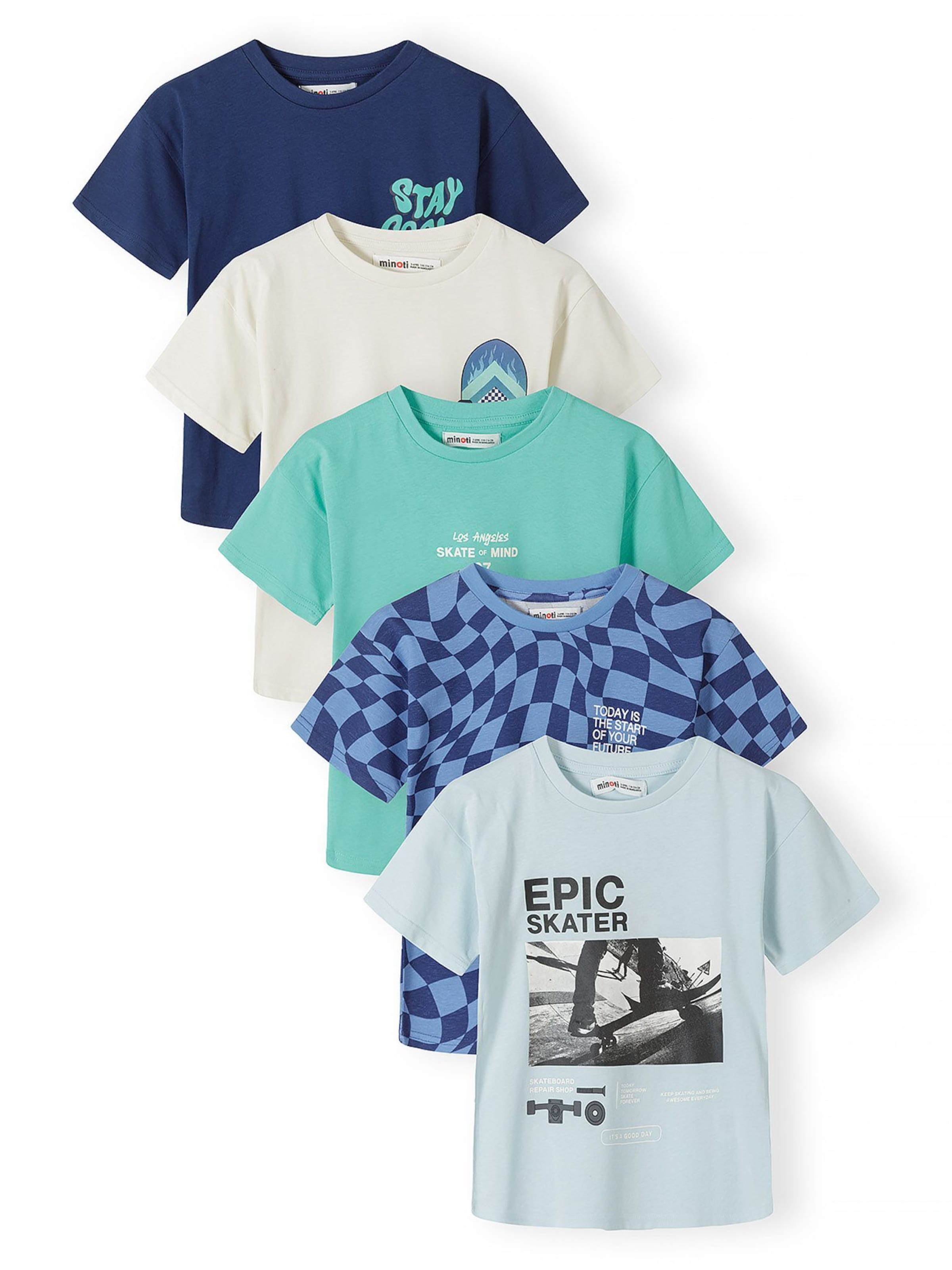 MINOTI - Camisola em azul: frente