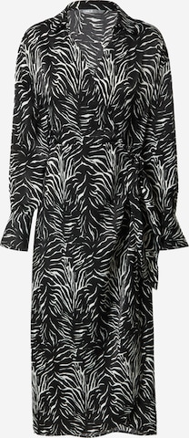 Robe-chemise 'MILLE' ONLY en noir : devant