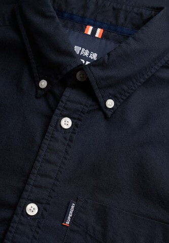 Superdry & Co Regular fit Overhemd 'Essentials' in Blauw
