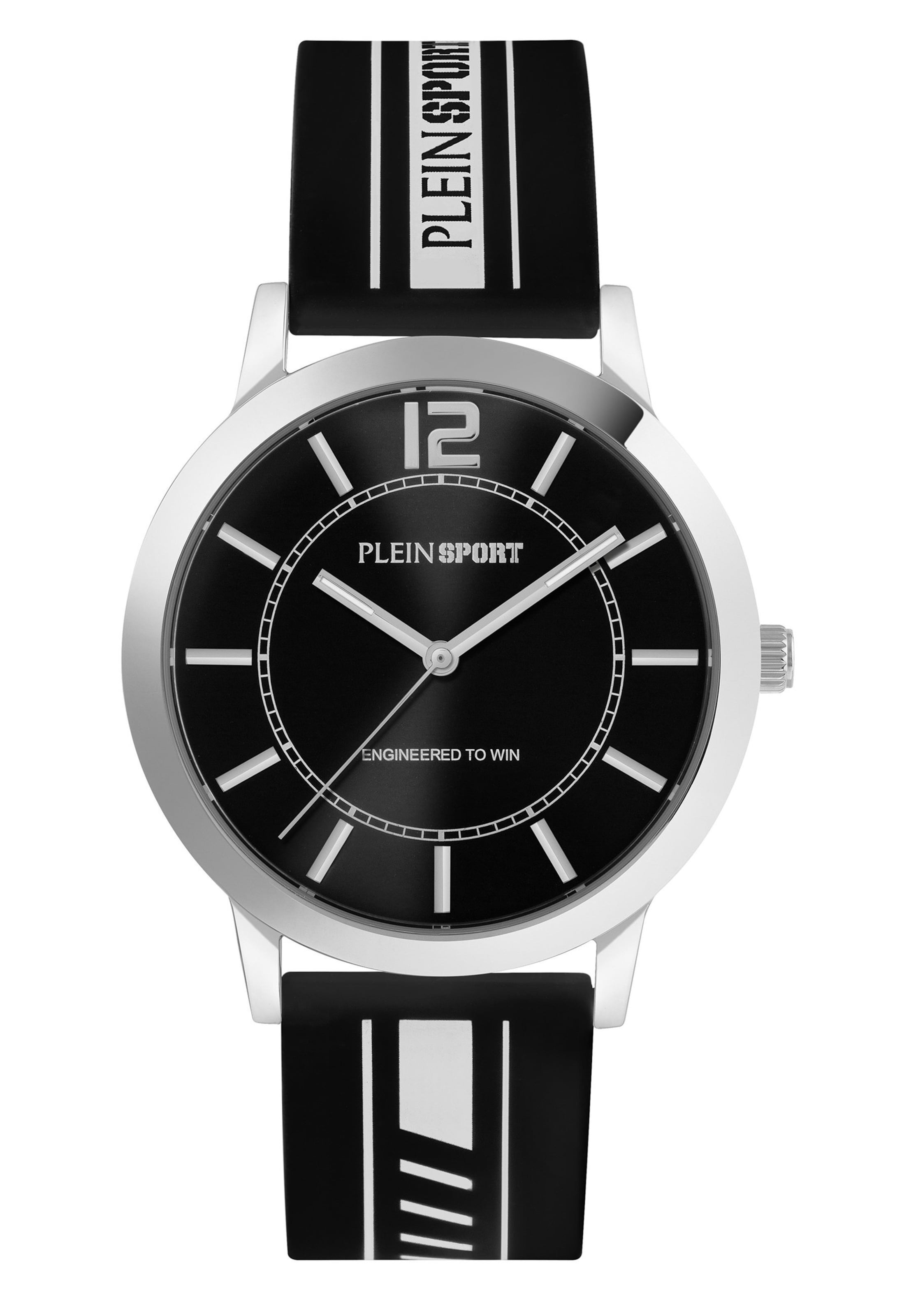 Orologio analogico di Plein Sport in nero: frontale