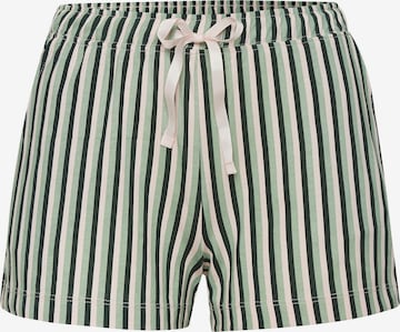 s.Oliver Пижамные штаны в Зеленый: спереди