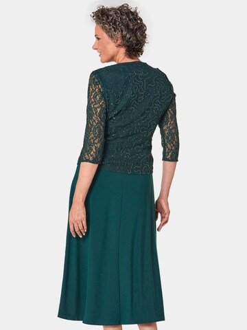 Robe de cocktail Goldner en vert