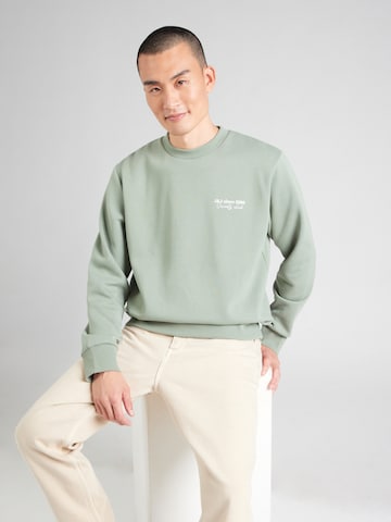 JACK & JONES - Sudadera 'JJNINETY' en verde: frente