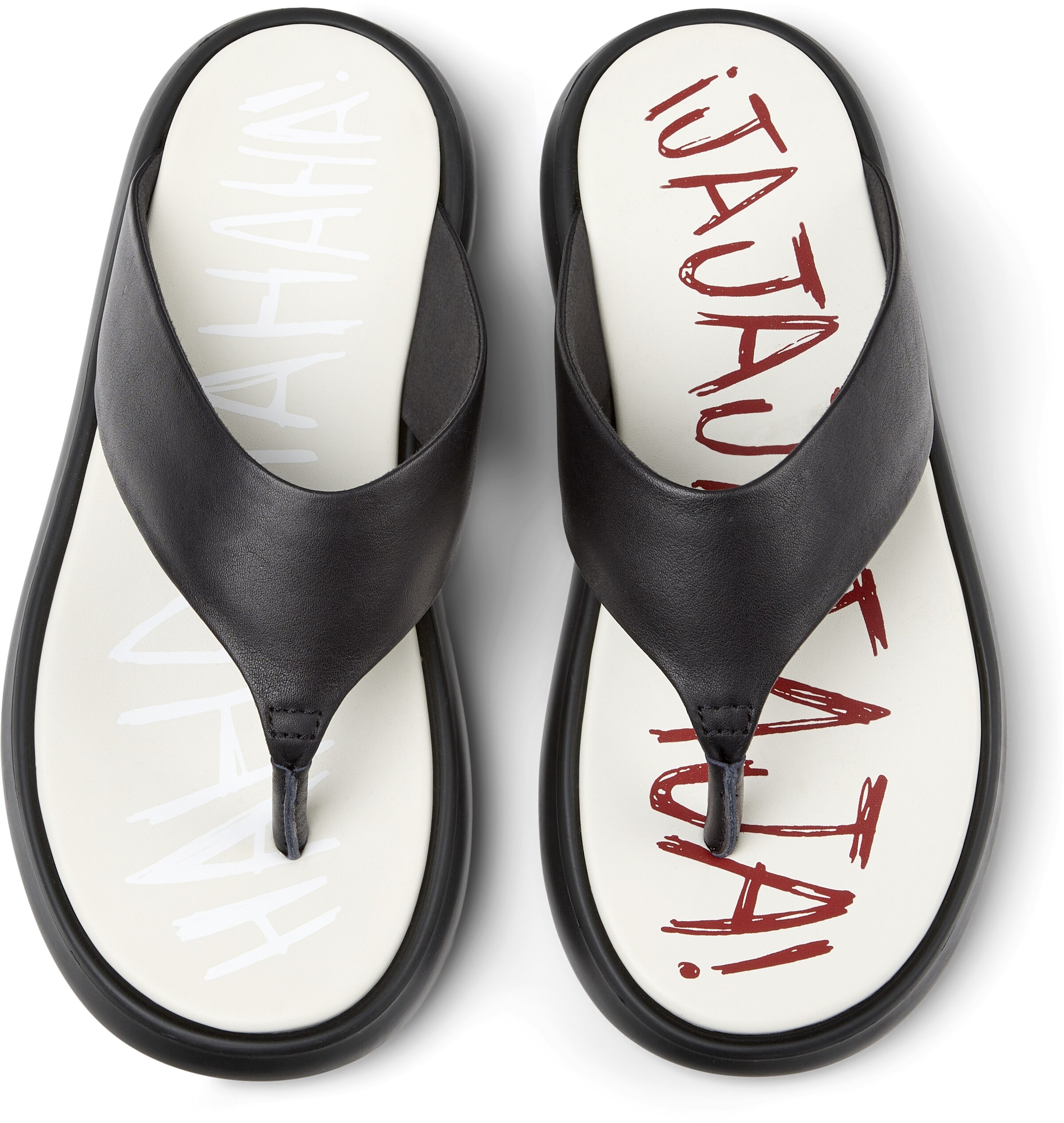 Infradito 'Pelotas Flota' di CAMPER in nero