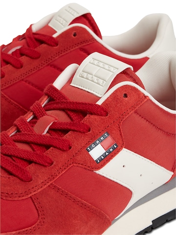 Tommy Jeans Platform trainers 'Eva Runner' in Red
