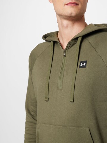 UNDER ARMOUR Sportsweatshirt 'Rival ' in Grün